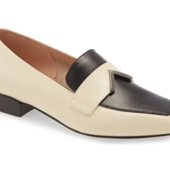 27 Edit Roxanne Loafer- black/cream- size 7.5 - Picture 5 of 10